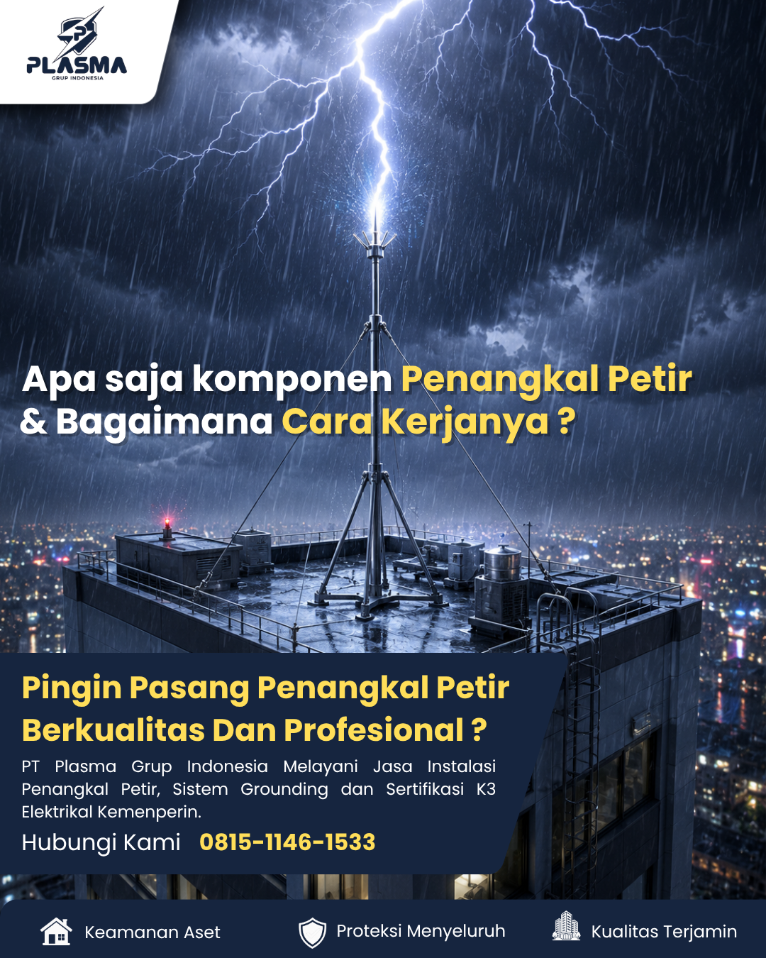 jasa pasang penangkal petir