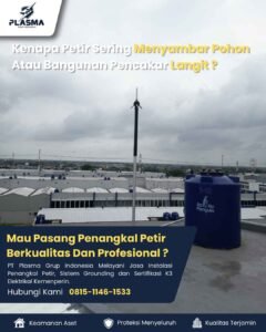 kenapa petir sering menyambar pohon atau bangunan pencakar langit ?
