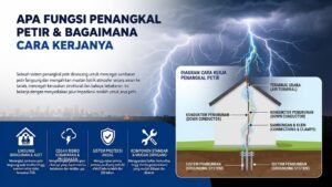 apa fungsi penangkal petir